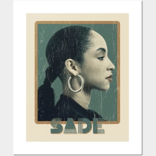 Sade Retro vintage 80s Style Posters and Art